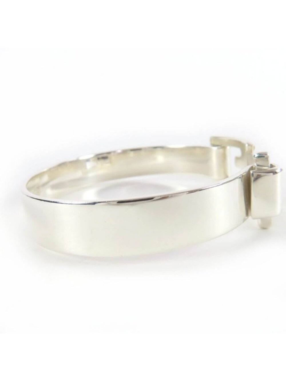 Gucci GG Bangle Bracelet Silver Weight - Picture 4 of 8